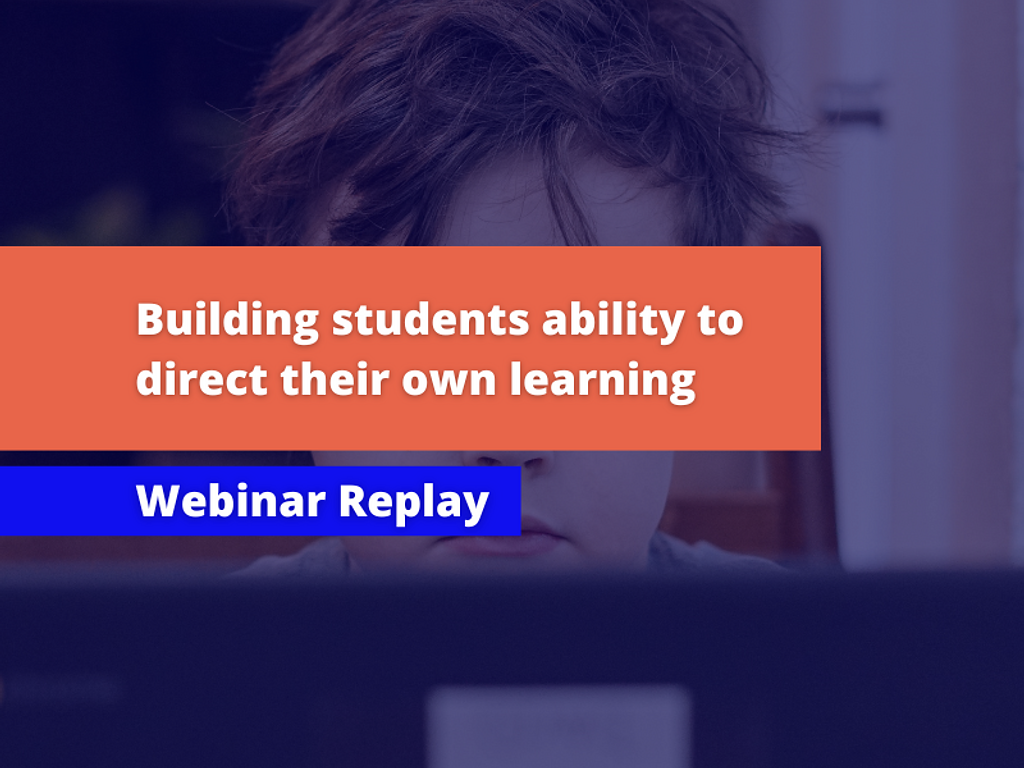 At home learning webinar tile