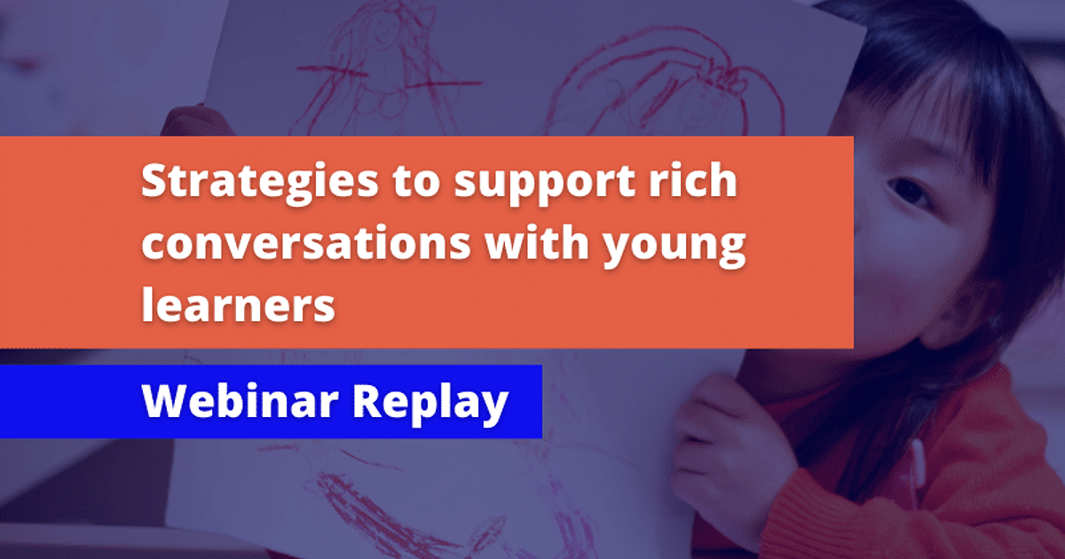 Oral language development in the early years | E4L