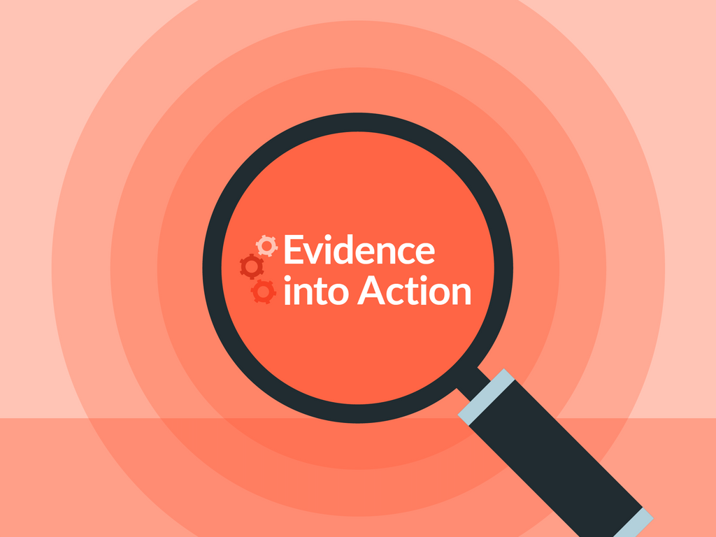 Card evidence into action