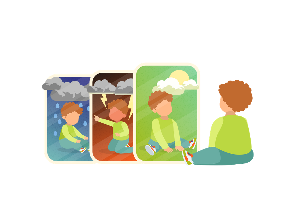 Illustrationpersonal social and emotional development 1
