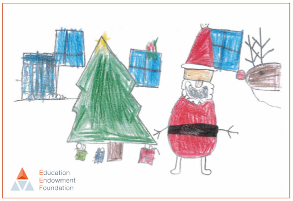 Xmas Thank You card