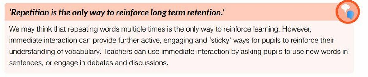 Repetition