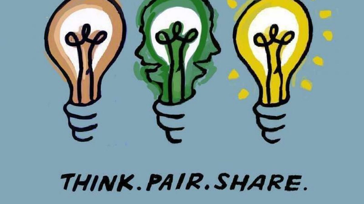 think pair share clipart