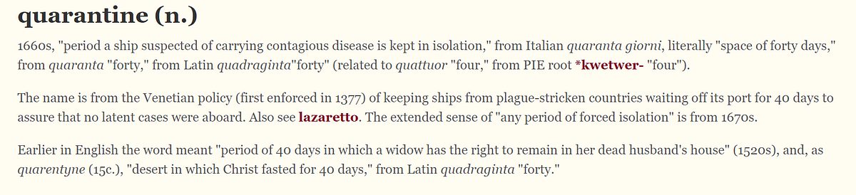 Quarantine