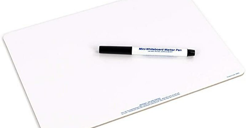 Personal whiteboards on sale for students