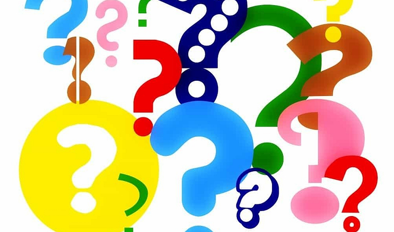 Question marks