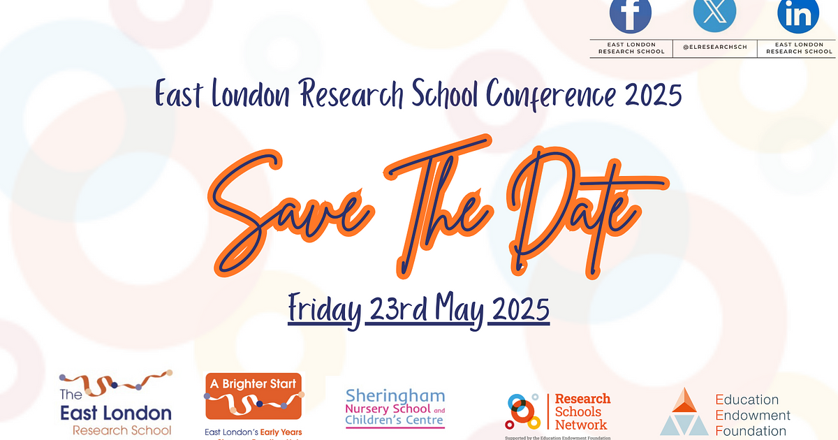 East London Research School Conference… East London Research School