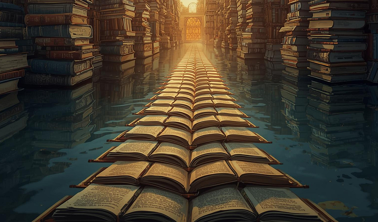 A bridge to books