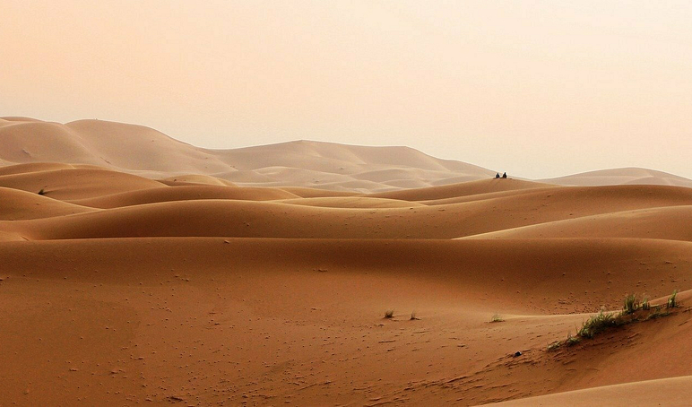Desert shifting sand