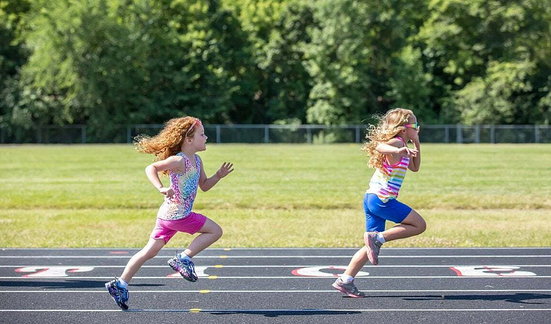 Kids running raising rippers h