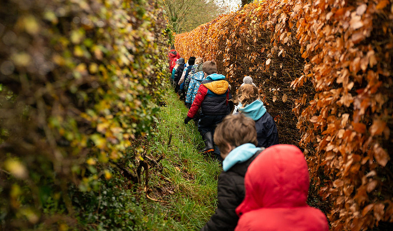 Settrington school path to forest school