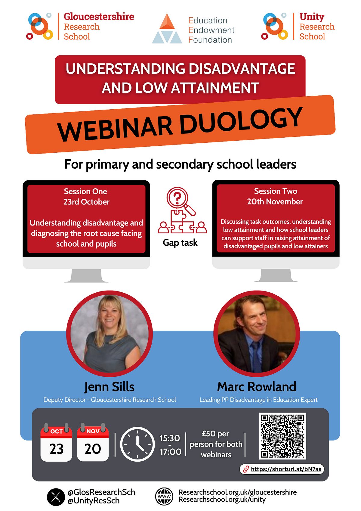 Attainment webinars