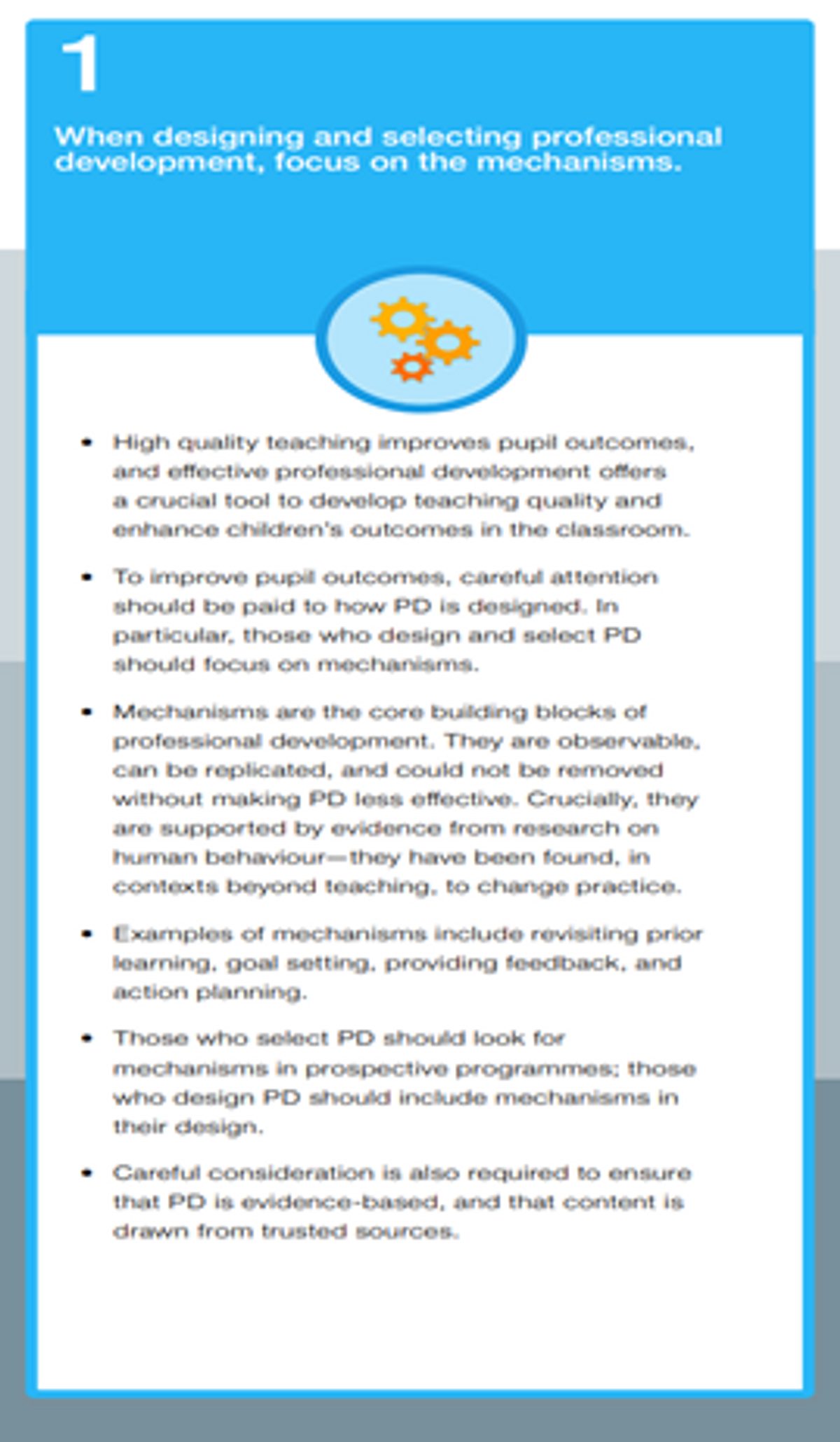 EEF Effective PD Recommentation 1