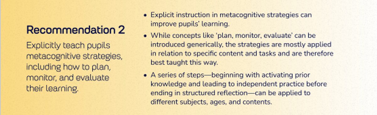 EEF Metacognition 2