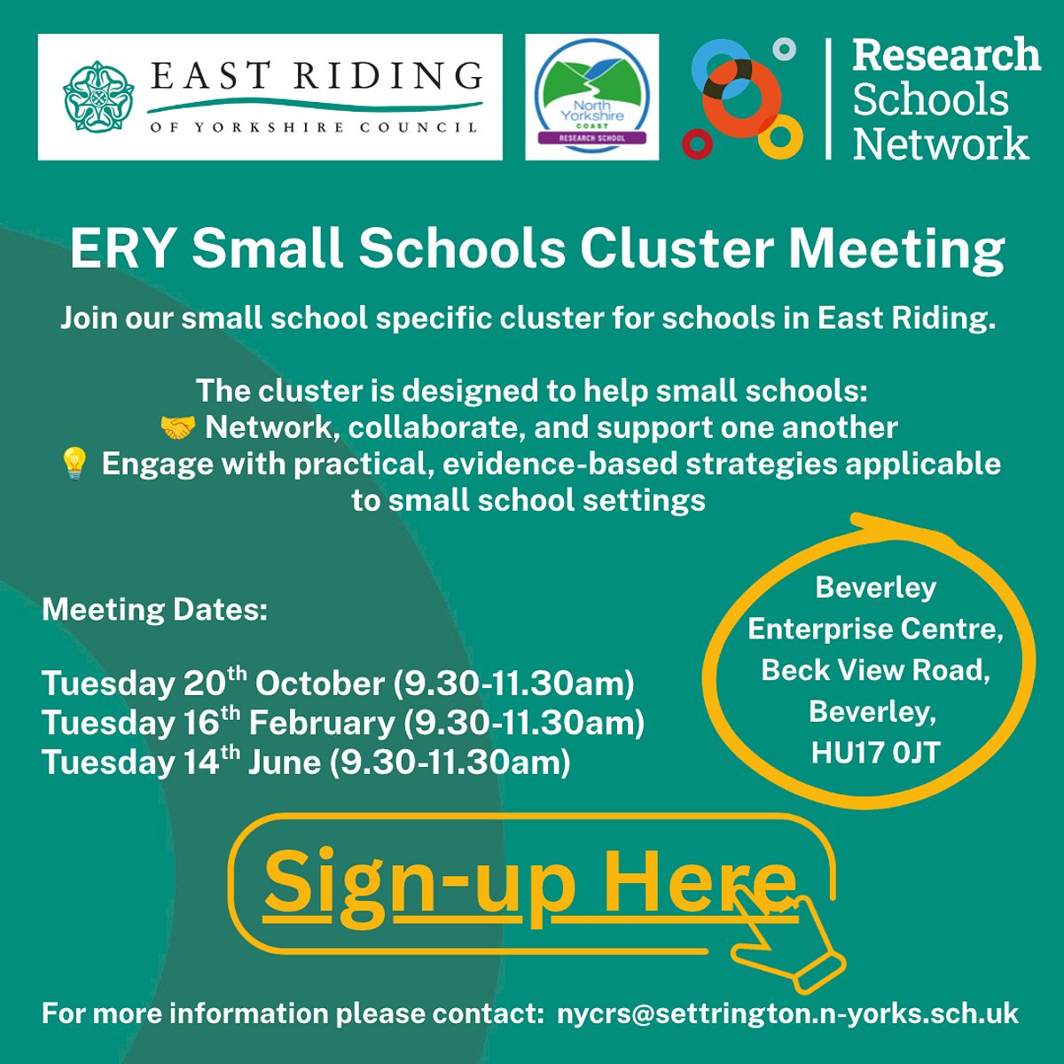 ERY Small Schools Cluster 26 27