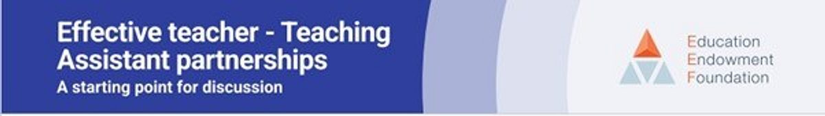 Effective TA Partnerships