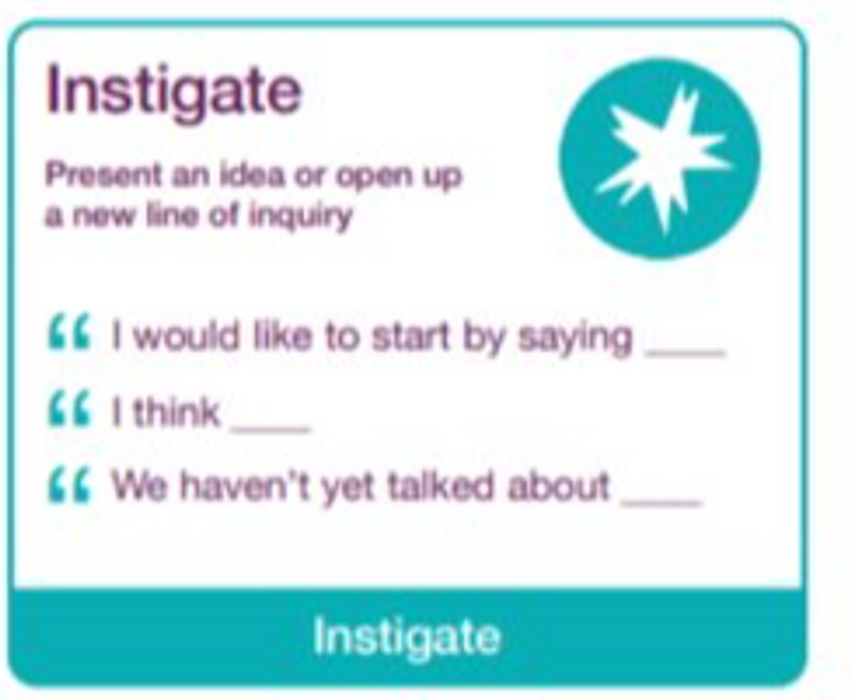 Instigate