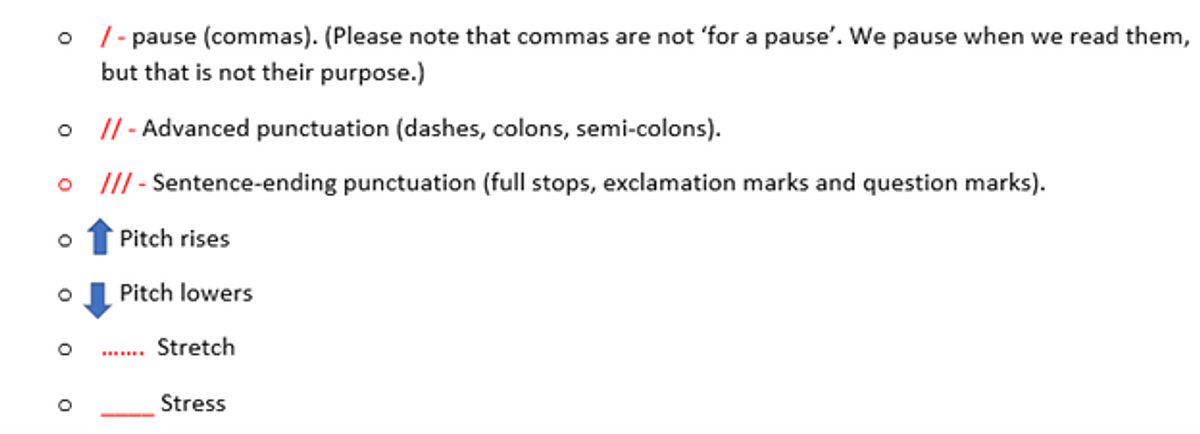 Text marking