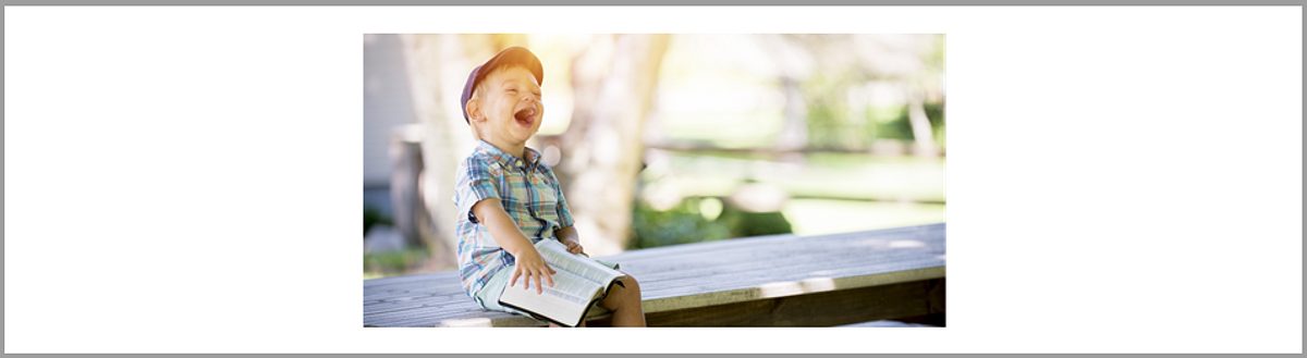 The Matthew Effect blog child laughing reading