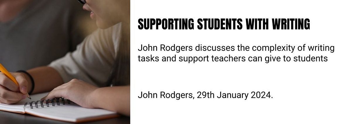 Students with writing