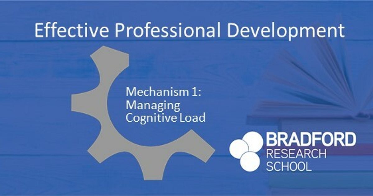 Effective Professional Development:… | Bradford Research School